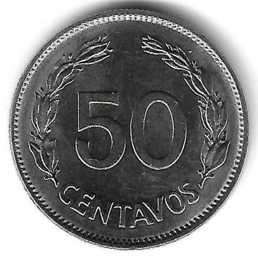 Equador - 50 Centavos 1982 (Km# 81)