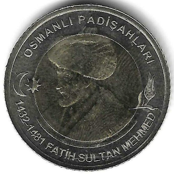 Turquia - 1 Lira 2024 (Km# ..) Mehmed