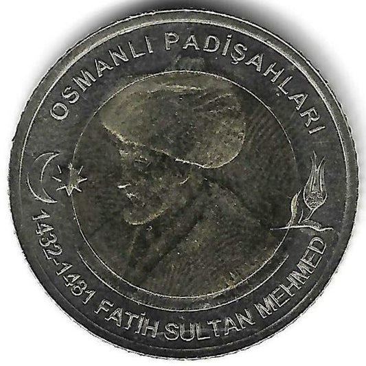 Turquia - 1 Lira 2024 (Km# ..) Mehmed