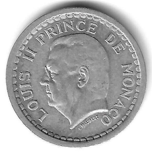 Monaco - 1 Franco 1943 (Km# 120)