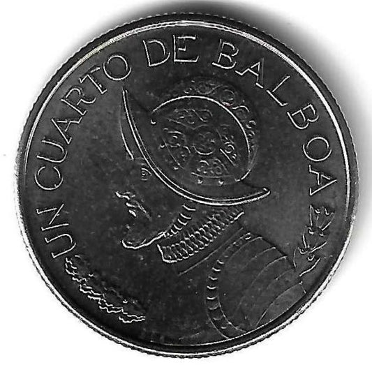 Panama - 1/4 Balboa 2017 (Km# 128)