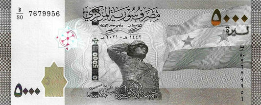Siria - 5000 Libras 2021 (# 118)