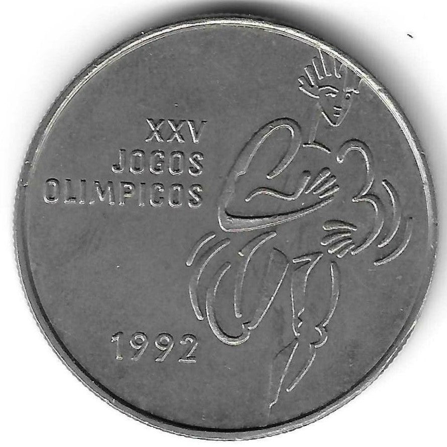Portugal - 200$00 1992 (Km# 662)     XXV J. Olímpicos