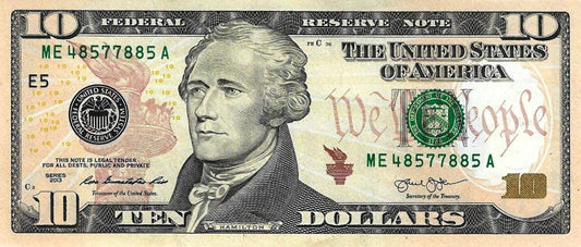 USA - 10 Dolares 2013 (# 540)