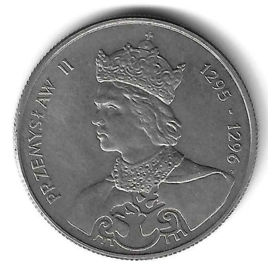 Polonia - 100 Zlotych 1985 (Km# 155) Przemystaw II