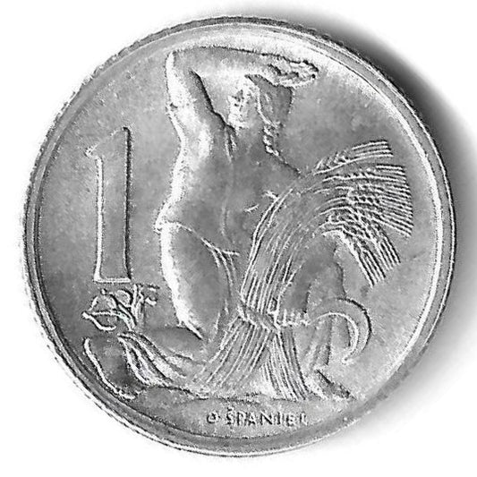 Checoslovaquia - 1 Koruna 1952 (Km# 22)