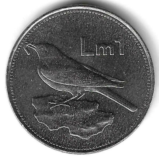 Malta - 1 Lira 2000 (Km# 99)