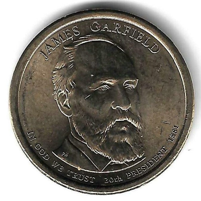 USA - 1 Dolar 2011 (Km# 502) James A. Garfield