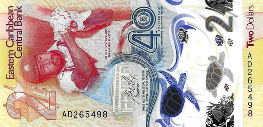 Caraibas - 2 Dolares 2023 (# 61)