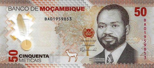 Moçambique - 50 Meticais 2024 (# 156a)