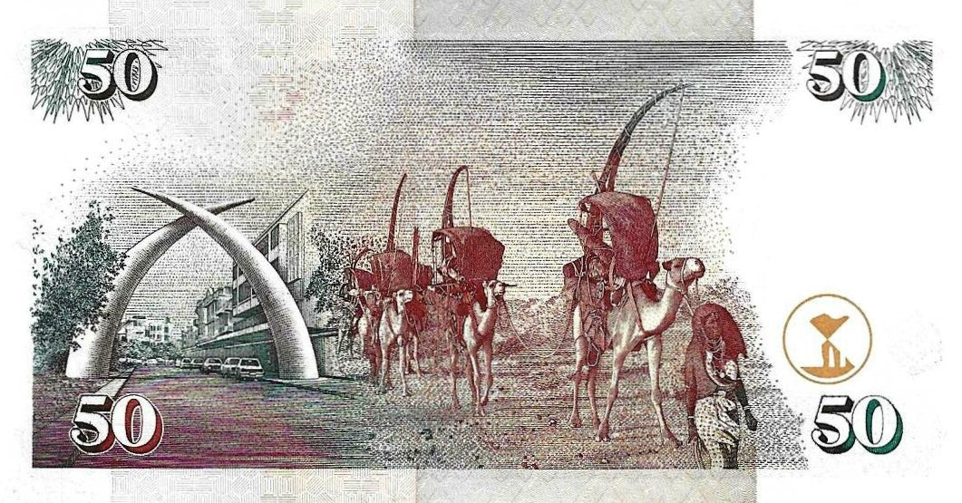 Quenia - 50 Shillings 1996 (# 36a2)