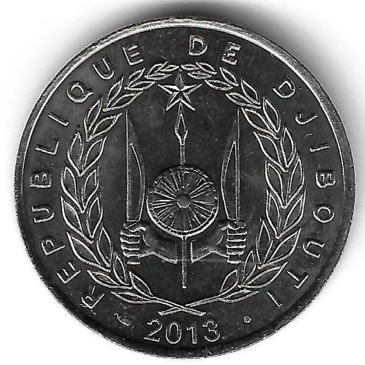 Djibouty - 100 Francos 2013 (Km# 26)