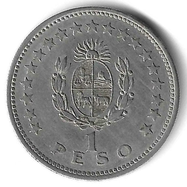 Uruguai - 1 Peso 1960 (Km# 42)