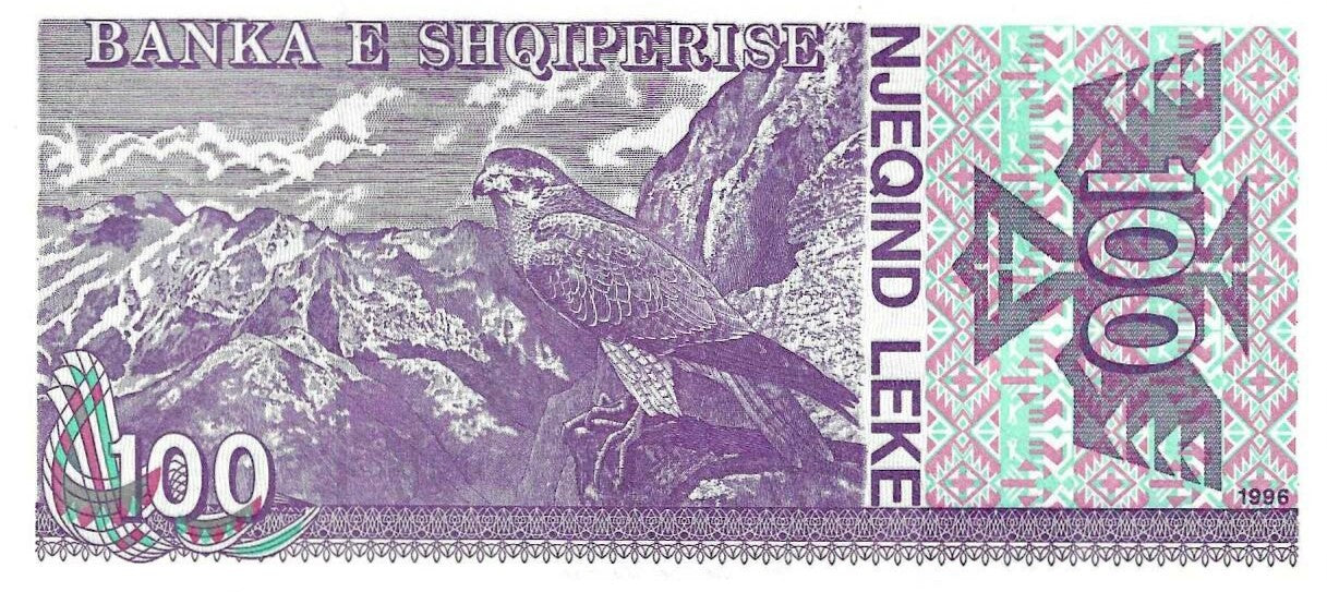Albania - 100 Leke 1996 (# 55c)