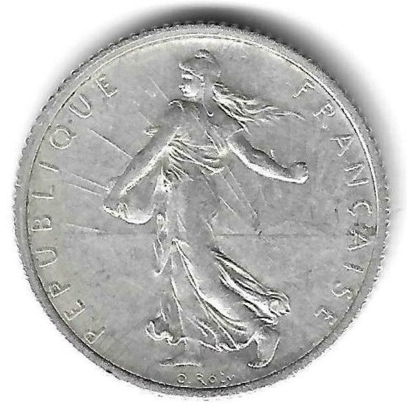 França - 1 Franco 1915 (Km# 844)