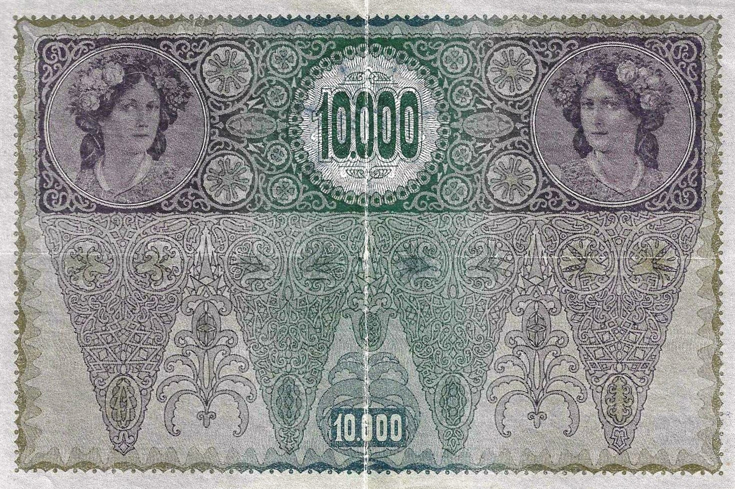 Austria - 10000 Kronen 1918 (# 65)