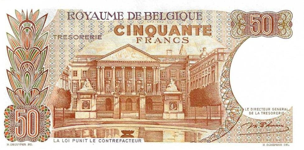 Belgica - 50 Francos 1966 (# 139)