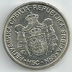 Serbia - 20 Dinara 2006 (Km# 42) Nicola Tesla