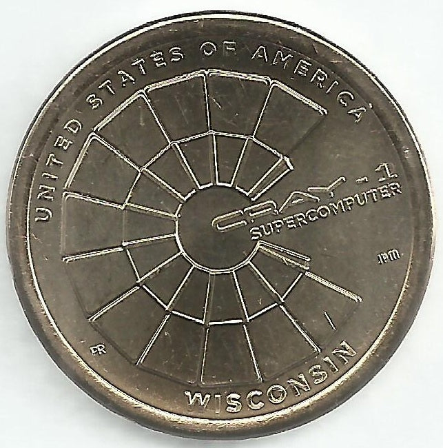 USA - 1 Dolar 2026 (Km# 835) Visconsin