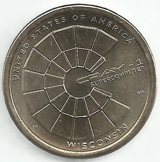 USA - 1 Dolar 2026 (Km# 835) Visconsin