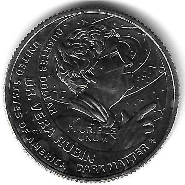 USA - 25 Cents 2025 (Km# 811) Dr. Vera Rubin