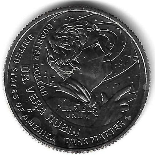 USA - 25 Cents 2025 (Km# 811) Dr. Vera Rubin