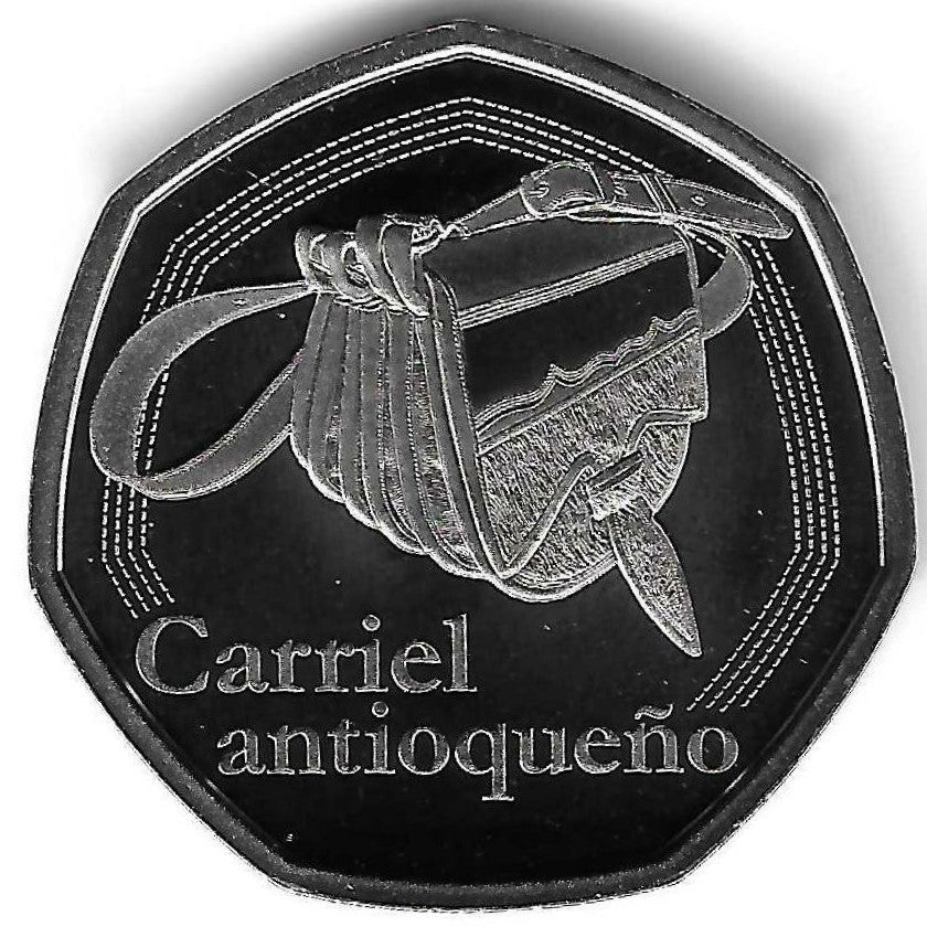 Colombia - 20000 Pesos 2024 (Km# 307) Guarniel - Carriel Antioqueño