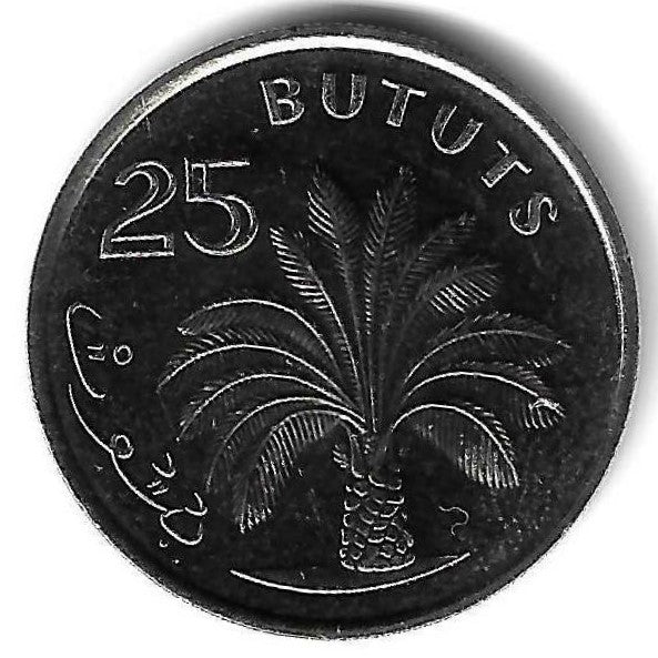 Gambia - 25 Bututs 1998 (Km# 57)