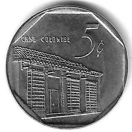 Cuba - 5 Centavos 2009 (Km# 575.1)