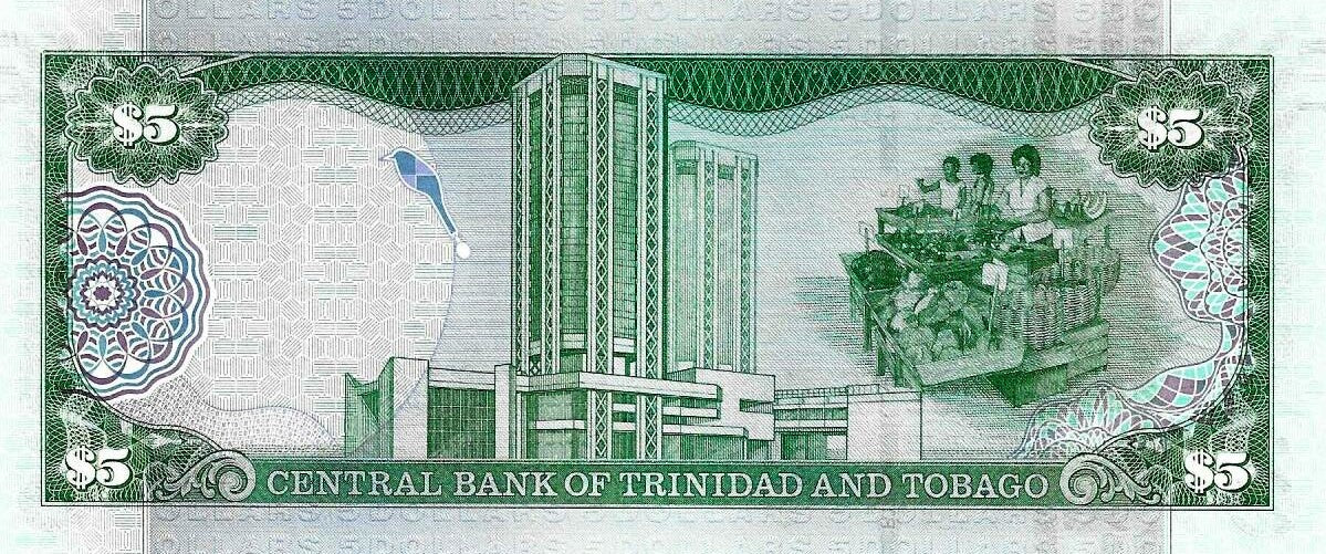 Trinidade Tobago - 5 Dolares 2017 (# 47c)