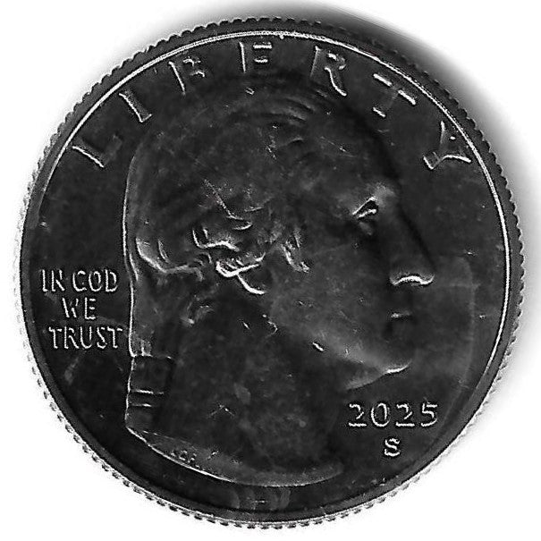 USA - 25 Cents 2025 (Km# 811) Dr. Vera Rubin