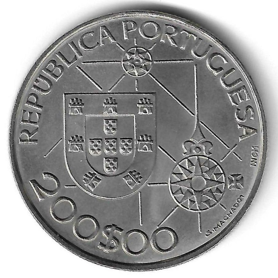 Portugal - 200$00 1992 (Km# 660)     America