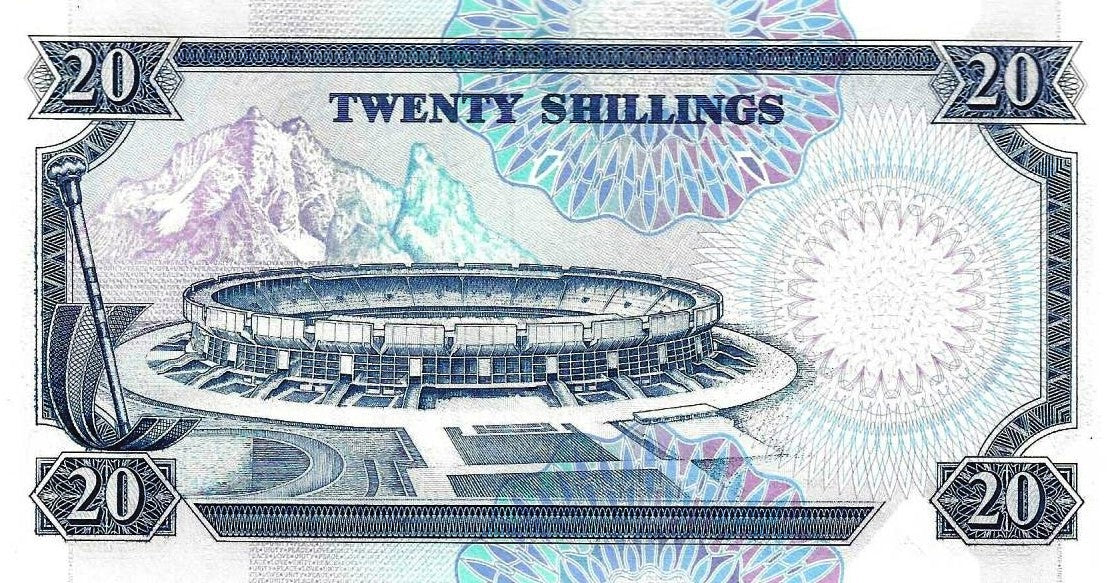 Quenia - 20 Shillings 1991 (# 25d)