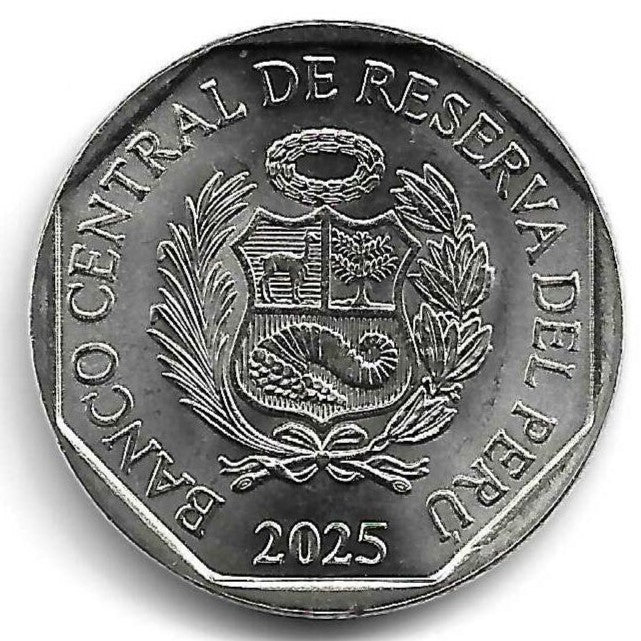 Peru - 1 Sol 2025 (Km# ..) Vicus Cultura