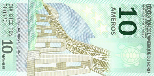Federação America Norte - 10 Ameros 2011 (# NL)