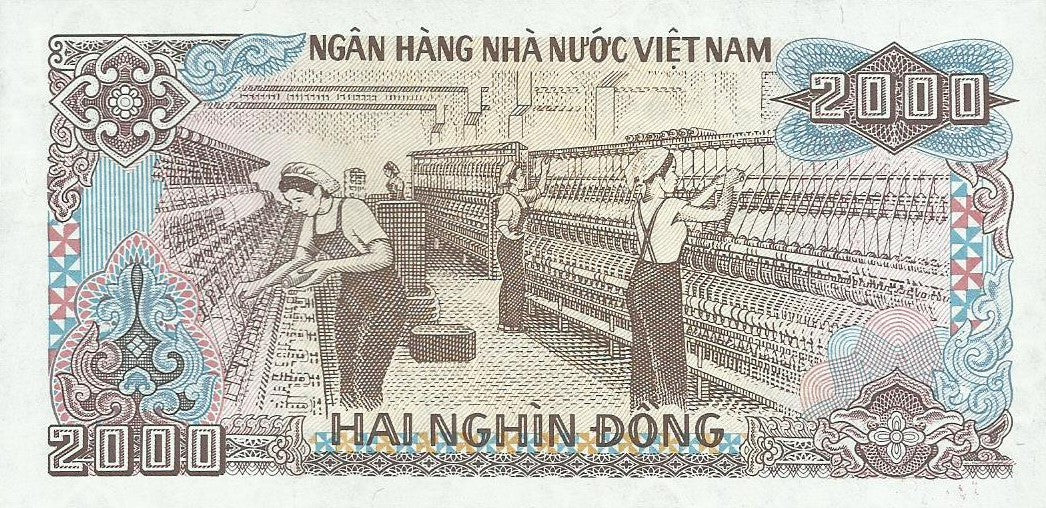 Vietname - 2000 Dong 1988 (# 107a)
