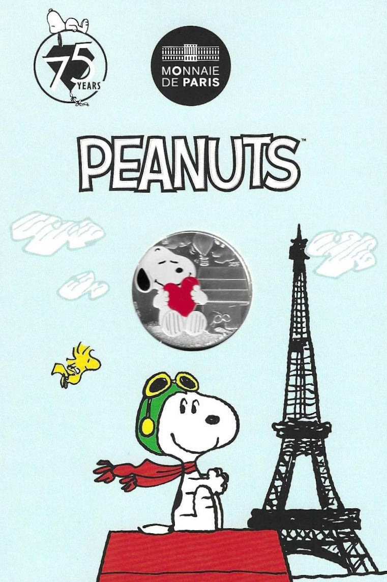 França  - 10 Euros 2025 (Km# 3599) Snoopy