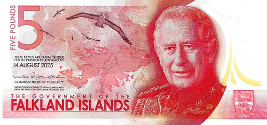 Ilhas Falkland  - 5 Libras 2025 (# 20)