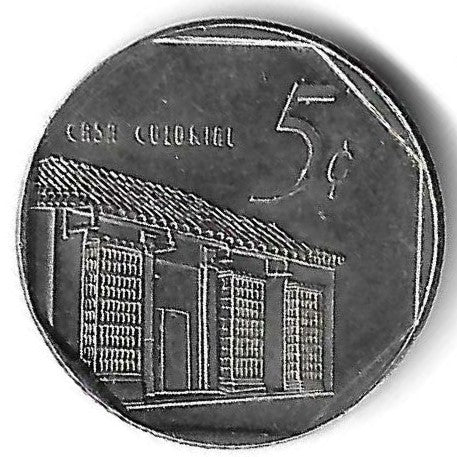 Cuba - 5 Centavos 2000 (Km# 575.1)