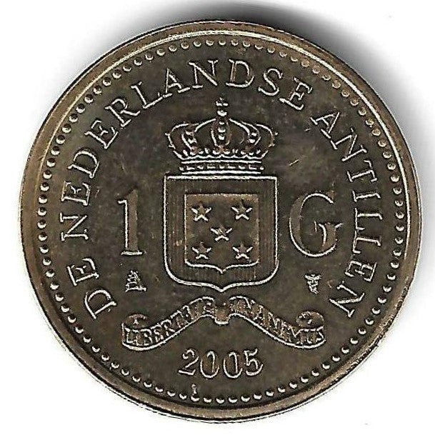 Antilhas Holandesas - 1 Gulden 2005 (Km# 37)