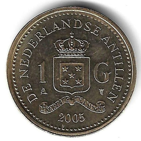 Antilhas Holandesas - 1 Gulden 2005 (Km# 37)