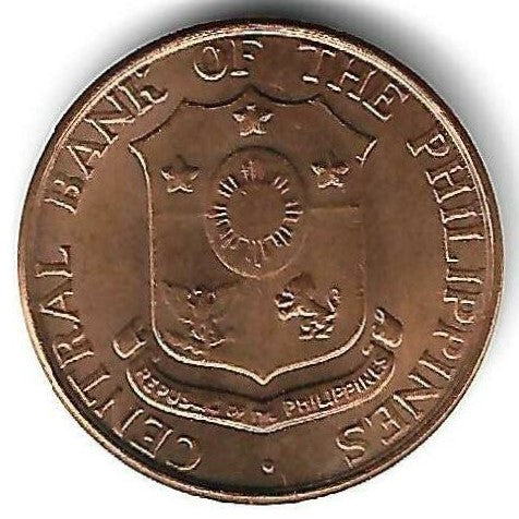 Filipinas - 1 Centavo 1960 (# 186)