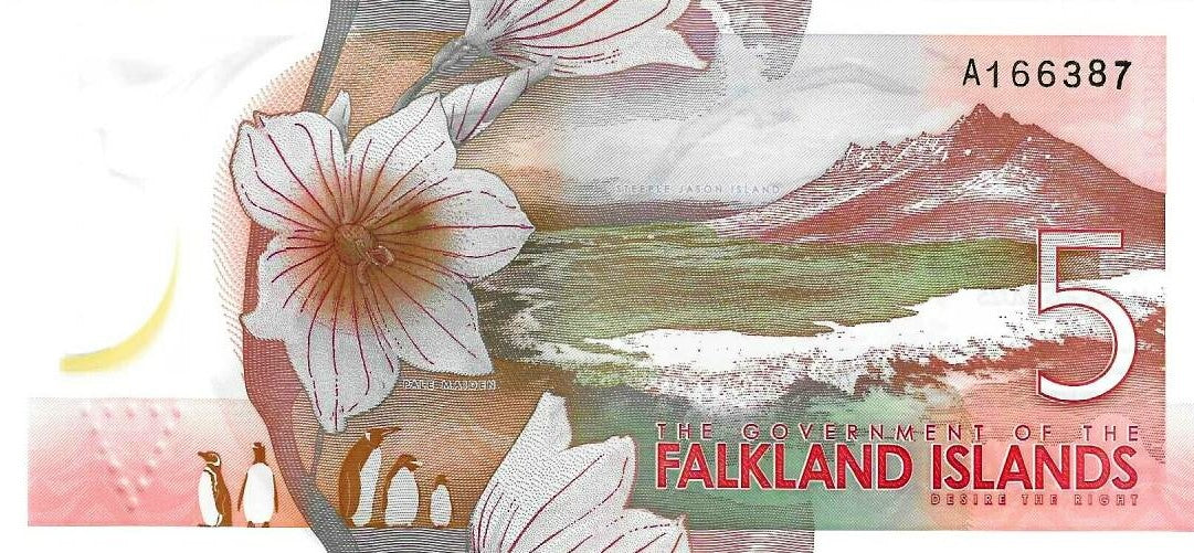 Ilhas Falkland  - 5 Libras 2025 (# 20)