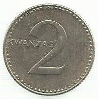 Angola - 2 Kwanzas 1978 (Km# 83)