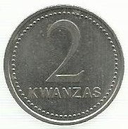 Angola  - 2 Kwanzas 1999 (Km# 98)