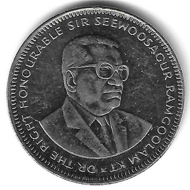 Mauricias - 1 Rupia 2002 (Km# 55)