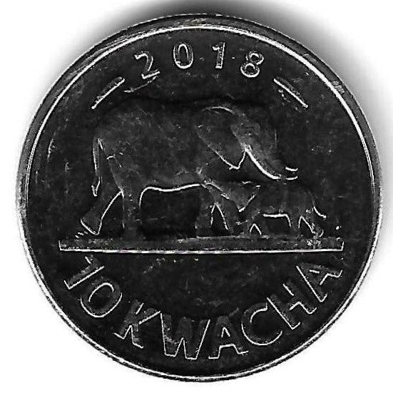 Malawi - 10 Kwacha 2018 (Km# 214)
