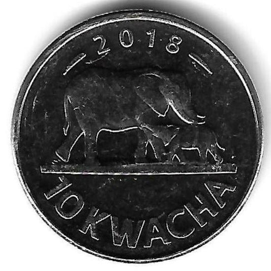 Malawi - 10 Kwacha 2018 (Km# 214)
