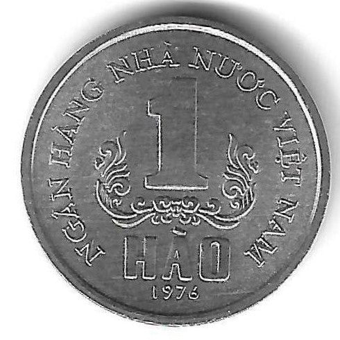 Vietname - 1 Hao 1976 (Km# 11)