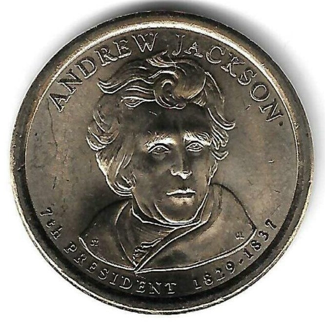 USA - 1 Dolar 2008 (Km# 428) Andrew Jackson